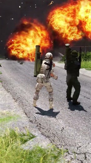 total destruction of laser tanks #arma3