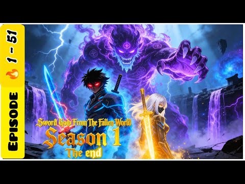 [1-51] Sword God From The Destroyed World | Manhwa Explained in Hindi | Hindi Manhwa