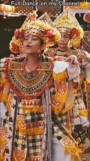 BALI ✨️ Tari Baris Gede 🙏🏼 Ceremony Dance in Temple 🛕 Padangbai