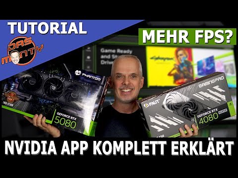 Tutorial Nvidia App/Control Panel 2025 | All settings for Nvidia graphics cards explained