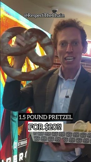 AMC IS SELLING A $20 1.5 POUND PICKLE PRETZEL 😭🥨🎬