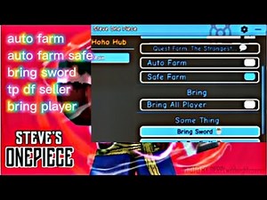 Script Steve one piece hoho hub support mobile!!