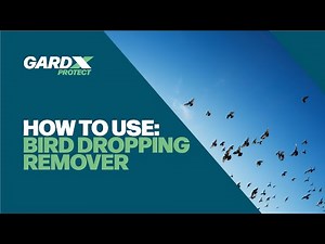 How To Use : Bird Dropping Remover