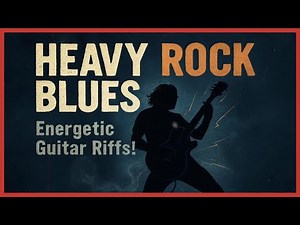 Heavy Rock Blues Instrumental | Energetic & Powerful Guitar Riffs