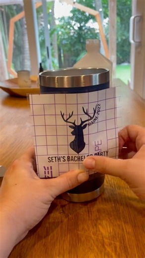 Using Citristrip to expose the Stainless Steel under the Powder Coated Tumbler! Had so much fun on this project! #cricutprojects #cricut #bacheloretteparty #bachelorparty #DIY #fyp #giftideas #bachelorette #cricutmade #cricuthacks | Cricut Crafting for beginners on 99SVG