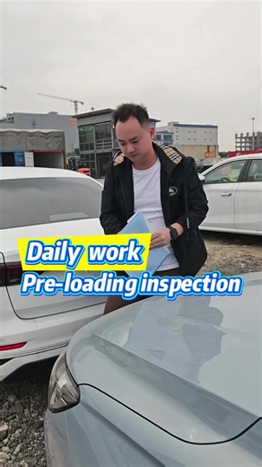 Wholesale Car Export Inspection and Loading Process