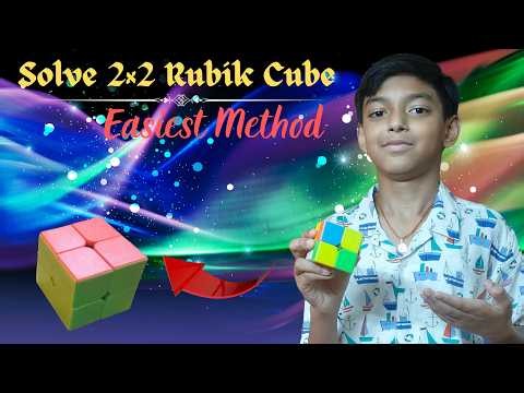 Learn to Solve a 2x2 Rubik's Cube | Simple & Easy Method | Solve in 30 Seconds