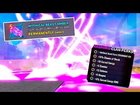 Beast Amber and Kashimo Clan + NEW CODES | New Meta In Kaizen