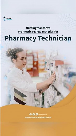 Prometric review material for PHARMACY TECHNICIAN