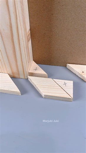 A simple method for measuring the angle of a piece of wood. Beginners should try it. #woodworking