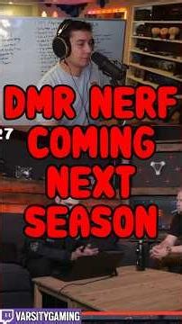 DMR NERF COMING IN SEASON 3 (SIEGE SCHOOL) #shorts