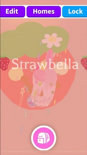 🍓How to make a strawberry in adopt me!🍓 #roblox #adoptme #adoptmebuilding #tutorial #cute #fyp
