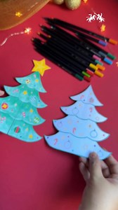 Want to branch out this season? Follow our step-by-step tutorial to create your very own vibrant Christmas tree paper craft.  Perfect way to stay crafty and welcoming the festive season. You can download the template at the link below/ link in bio: https://www.faber-castell.com/tutorials/children/colouring-template-christmas-tree #FaberCastell #PaperCraft #Christmas #Xmas #BlackEdition | Faber-Castell | Facebook