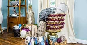 DIY Woven Storage Baskets