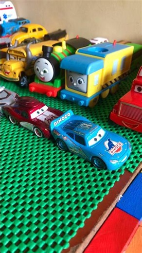 Disney Pixar Cars Collection Toy Car Racing! 🏎️ #LightningMcQueen #RayoMcQueen