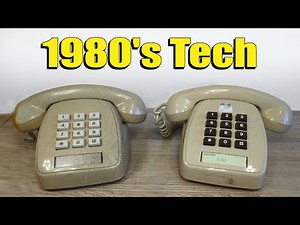 1980's Retro Home Telephones. A quick look, teardown and restoration