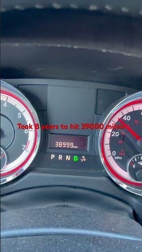 Took 8 years to roll my 2019 dodge grand caravan to 39,000 miles