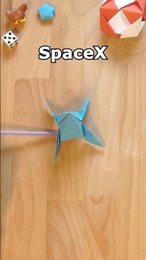 inclArt SpaceX Starship ORIGAMI Elon Musk INSTRUCTION | HOW TO MAKE A EASY PAPER SPACESHIP