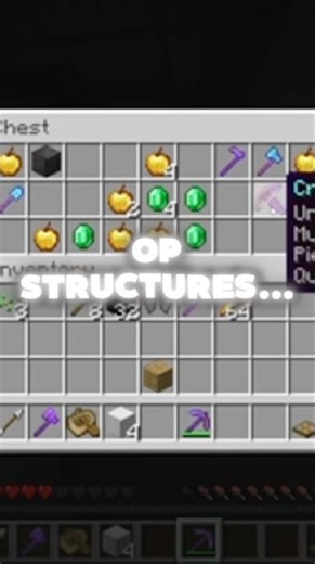 Minecraft op structures #minecraft #survivalmode #minecraftbut #op #mincraftchallenge #structure