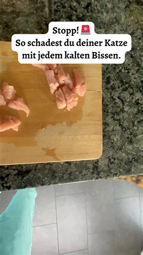 Kerstin Heck ǀ Katzenberaterin & Tierkommunikatorin on Instagram: "Folge @tierwahrheiten.fuerdich für wertvolles Katzenwissen. Katzen sind keine „Allesfresser“, was Temperatur angeht. In der Natur fressen sie Beute mit Körpertemperatur, nicht eiskalt. Kaltes Futter riecht weniger intensiv. Und Geruch ist für Katzen der wichtigste Faktor beim Fressen. Was für uns egal wirkt, kann für sie unattraktiv oder sogar unangenehm sein. Noch wichtiger: Zu kaltes Futter kann den Magen belasten. Der Körper m