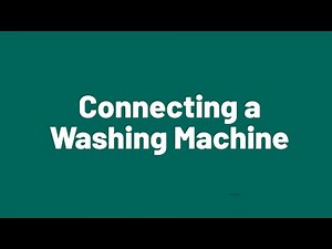 How to Connect a Washing Machine