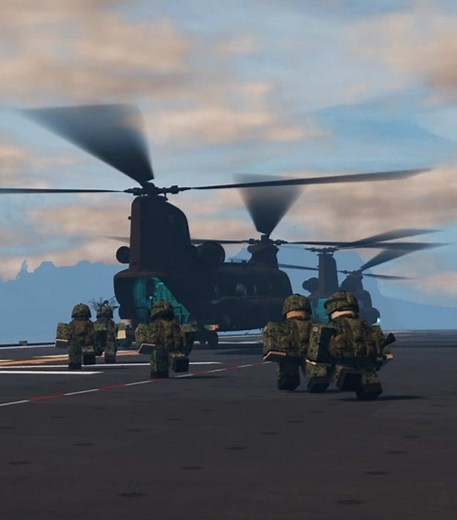 Diplomats Rescue Mission in Roblox Milsim Game