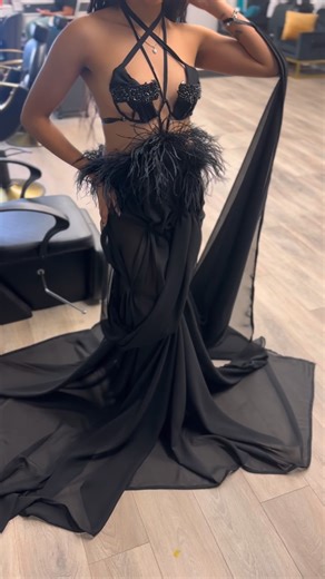 Shameless Opinion Clothing LLC on Instagram: "Birthday slay🖤🥀🔥🔥🔥 Designer: @iam_yamajesty @shameless.opinion #dressmaker #fashionbombdaily #couturedesigner #redcarpet #promdresses #hallofprom #birthdaygirl #18"