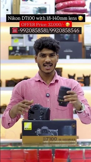 Nikon D7100 with 18-140mm lens 🥳 | #camsikelectronics #nikoncameras #nikond7100 |