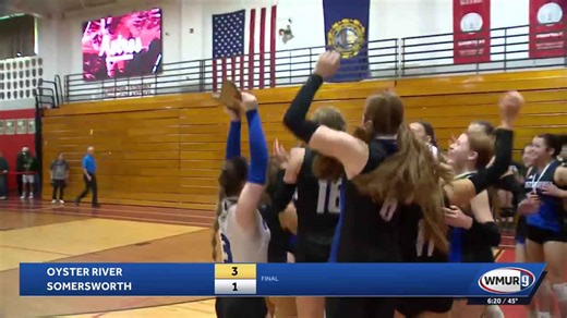 Back on Top: Oyster River Wins D-II Girls’ Volleyball Title