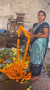 Composting | Composting waste | Easy composting at home | Fast composting We are recycling the flowers from Ayyappa swamy padi pooja. Devotees drop flowers at our plant so that we recycle them and send them back to soil in a good way. Got holy flowers? Call us 8121610943 Say No to Plastic Threads in Flower Garlands! Did you know that the plastic threads often used in flower garlands create major problems when it comes to waste management? Here's why we need to avoid them: Impossible to Segregate