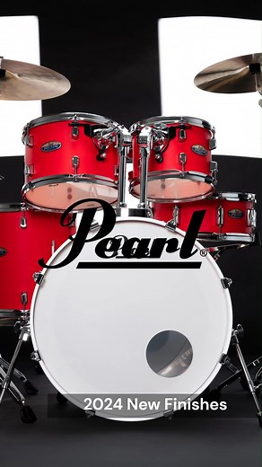 Pearl Drums Global Official on Instagram: "2024 New Finish Check the finish names here! 1st Decade Maple - #899 Matte Racing Red 2nd Decade Maple - #217 Raspberry Sunset 3rd Export EXX - #777 Slipstream White 4th Export EXX - #778 Graphite Silver Twist 5th Export EXX - #779 Metallic Amethyst Twist #pearl #pearldrums #pearldrumsglobal #drummer #drums #drumvideos #drumkit #drumstagram #instrument #decademaple #export"