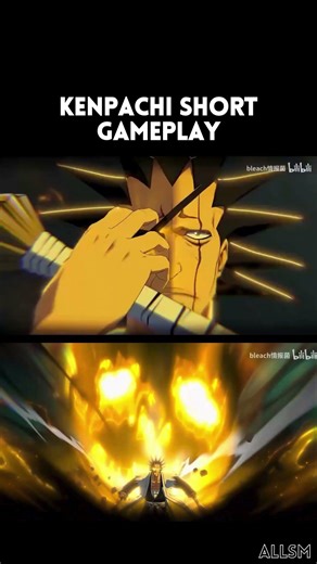 Kenpachi Firts Gameplay Bleach Soul Resonance