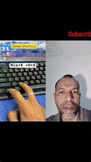 How To Use Computer Sleep Mode Option In Shortcut Keys/‪@siratechnology‬
