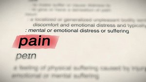 Word Pain Dictionary Animation Stock Footage Video (100% Royalty-free) 1106610581 | Shutterstock