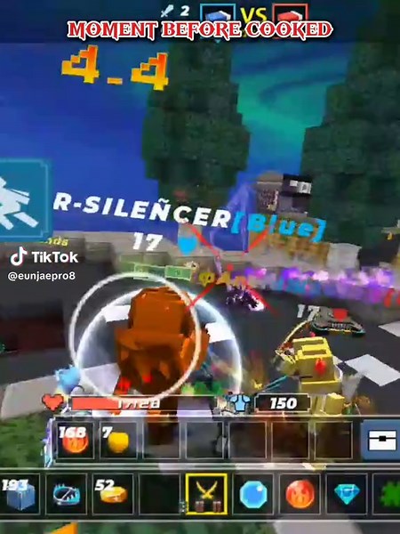 1v1 Challenge Against Top Player in Blockman Go