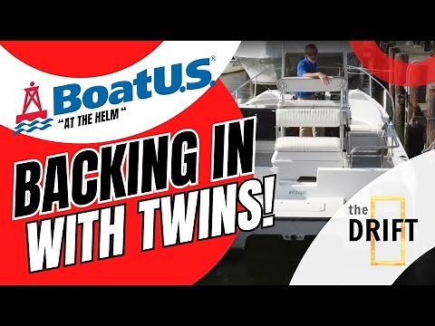 Stress-free techniques for docking your twin engine boat