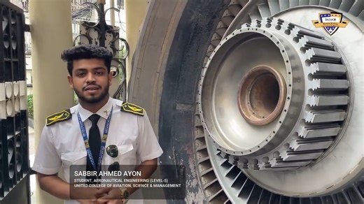 1.5K views · 37 reactions | Student Explained How Gas Turbine Engine Works | United College of Aviation Science and Management -Official | Facebook