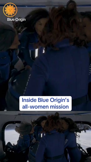 351K views · 1.9K reactions | Take an up-close look inside the Blue Origin capsule that took Gayle King, Katy Perry, Lauren Sánchez, Aisha Bowe, Amanda Nguyen and Kerianne Flynn to space  https://cbsn.ws/4csVhR8 | CBS Mornings | Facebook