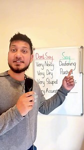 1.4K views · 508 reactions | ✅ Try these better ENGLISH alternatives...