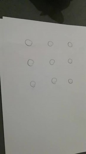 Connect 9 Points with 4 Lines Puzzle Solution