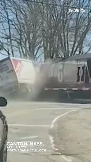 MBTA Commuter Rail crash POV