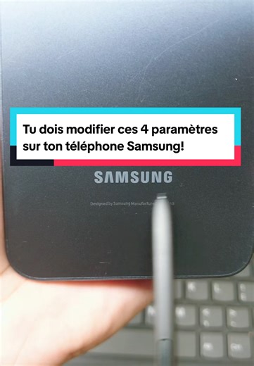 Tu dois modifier ces 4 paramètres sur ton téléphone Samsung! #battery #secret #settings #samsung #learnontiktok
