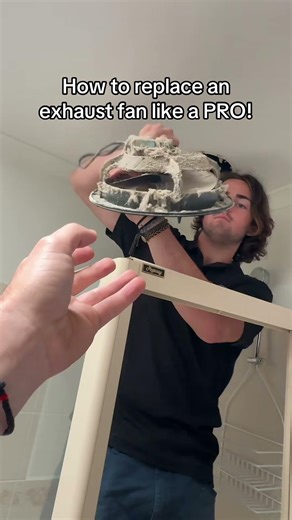 How to replace an exhaust fan like a pro!
