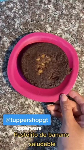 Taza micro flash. Pastelito de banano saludable #TupperLoverGt #Guatemala🇬🇹 #MagdaTupperShop #TupperShopGt #TupperShop #TazaMicroFlash