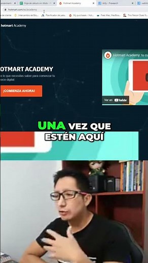 Access Hotmart Academy: Your portal to digital success! #shorts