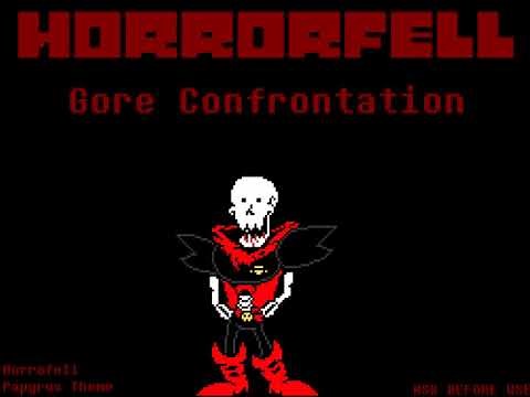 HorrorFell AU | Terrifying Laugh and Gore Confrontation | ask before use | Horrorfell Papyrus Theme