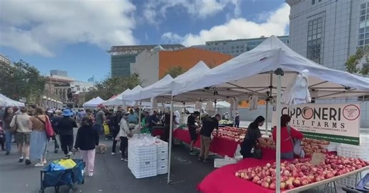 Heart of the City Farmers' Market adapting to new location on its first day