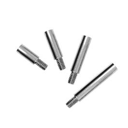 Silver Aluminum Screw Post Extensions - 100pk