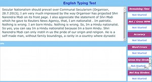 Typing Test