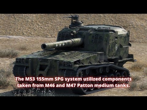 M53 SPH 155mm Self-Propelled Howitzer